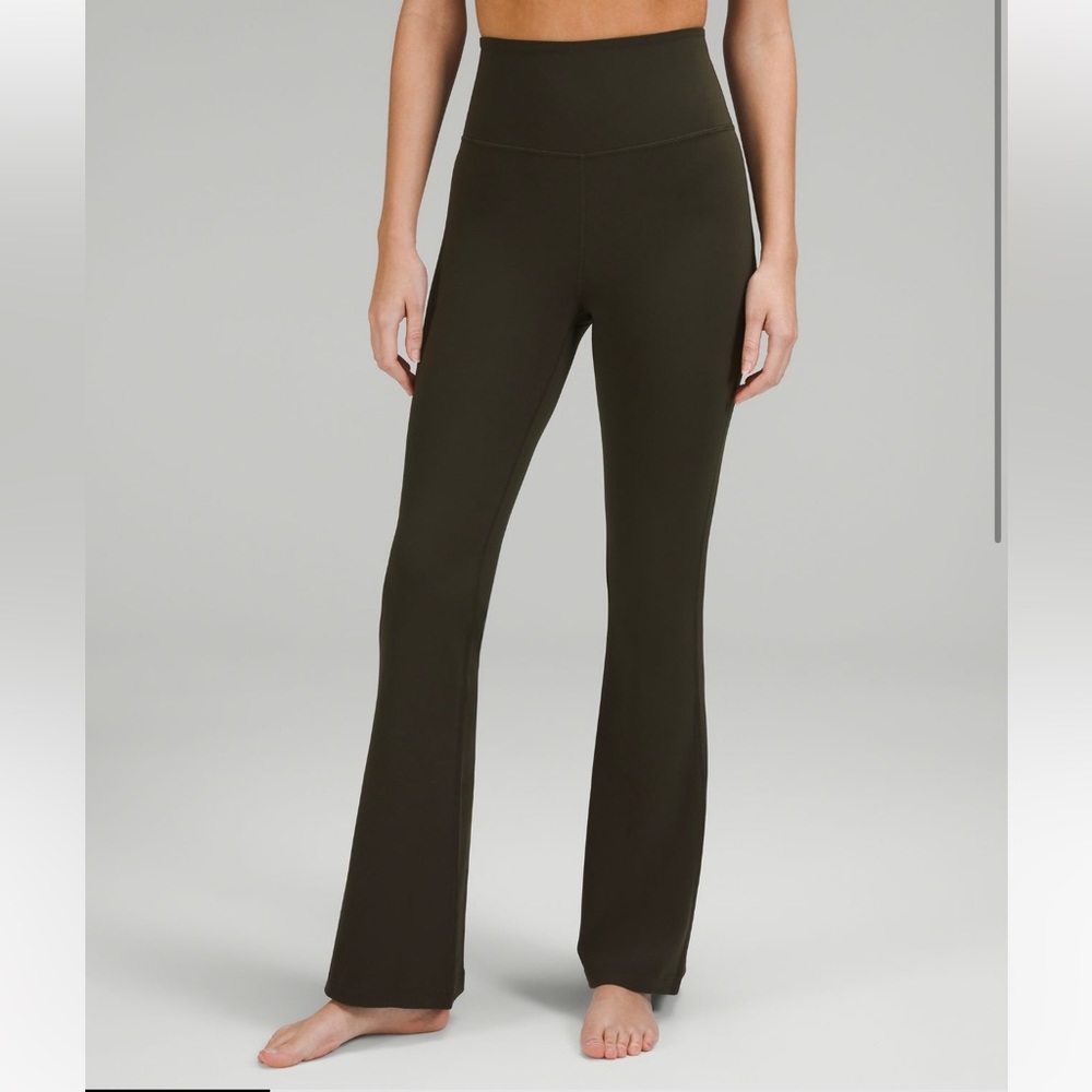 Groove Pant Super High-Rise in Dark Olive